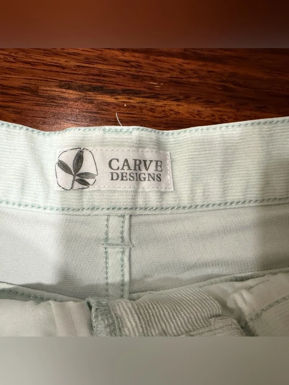 Carve Designs Oahu Corduroy Shorts Light Blue Size 6